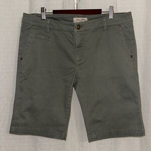 Just Jeans 12 Camo Army Green Cotton Shorts